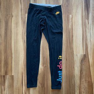 Nike: Women's cotton 'Just Do It' Leggings